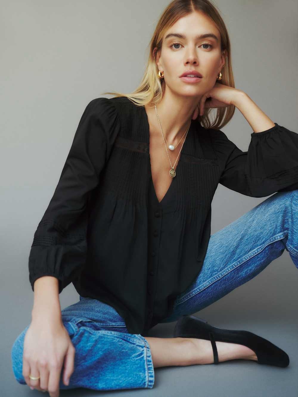 REFORMATION Livvy Top